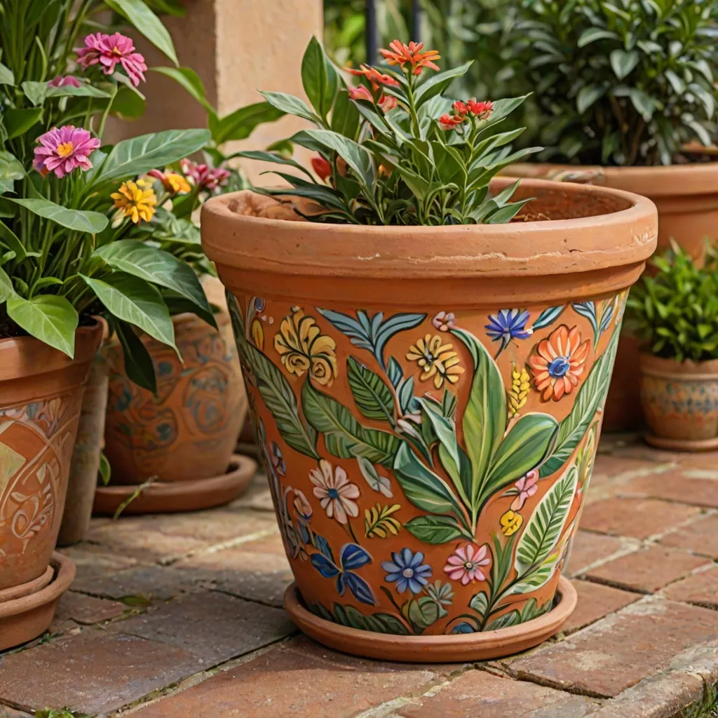 Jaka farba do doniczek glinianych: poradnik dla ogrodników