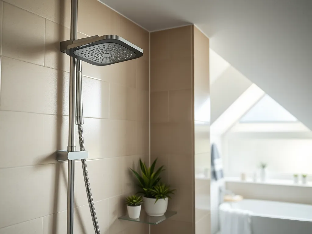 Prysznic pod skosem – jakie wymiary?