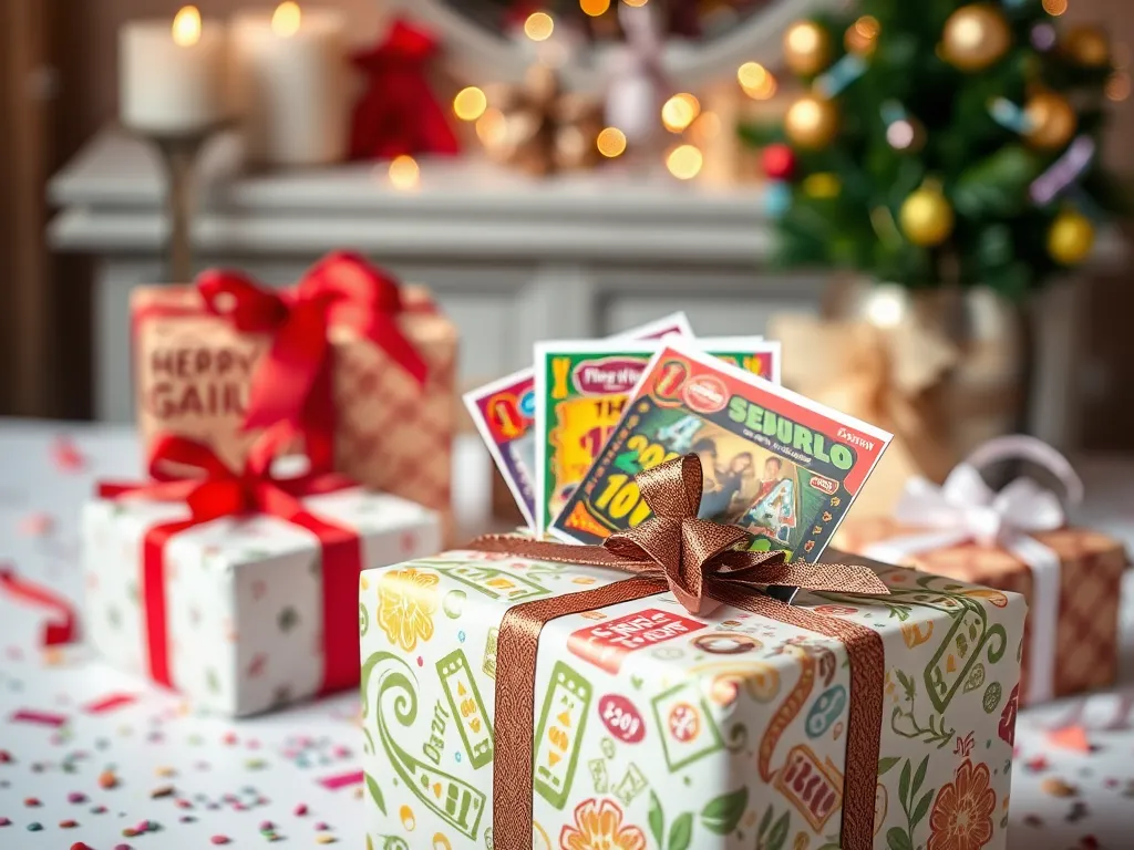 Jak zapakować zdrapki na prezent?