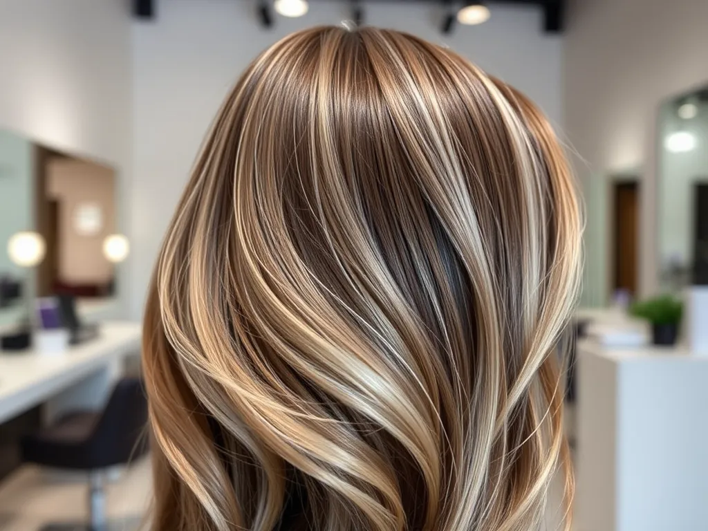 Platynowe pasemka na brązowych włosach – dla kogo?