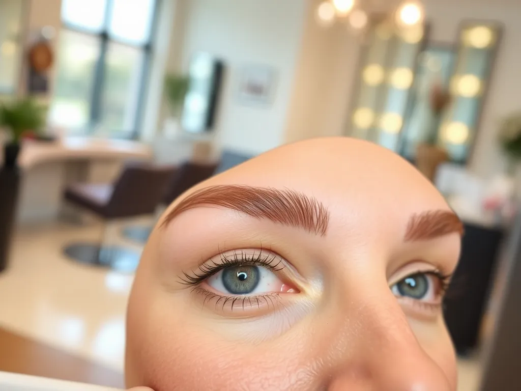 Ile utrzymuje sie laminacja brwi?