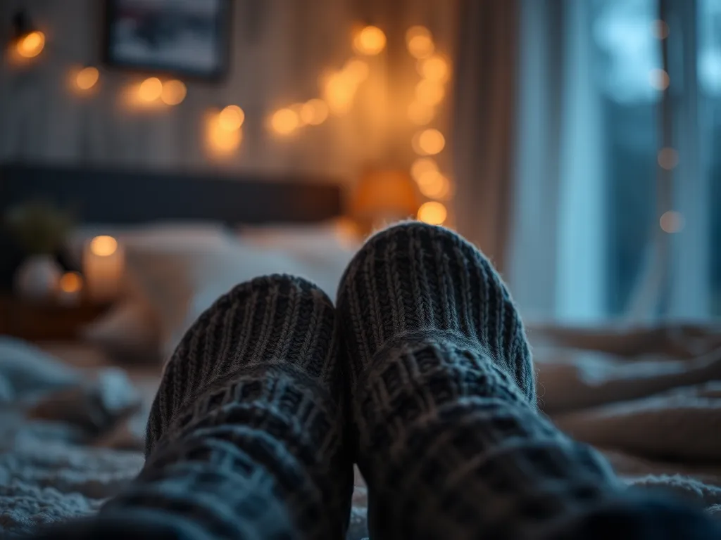 Uczucie zimnych nóg w nocy – przyczyny