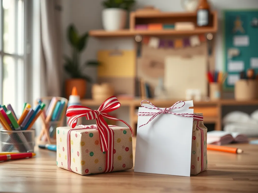 Jak zrobić własnoręczny prezent dla nauczyciela?
