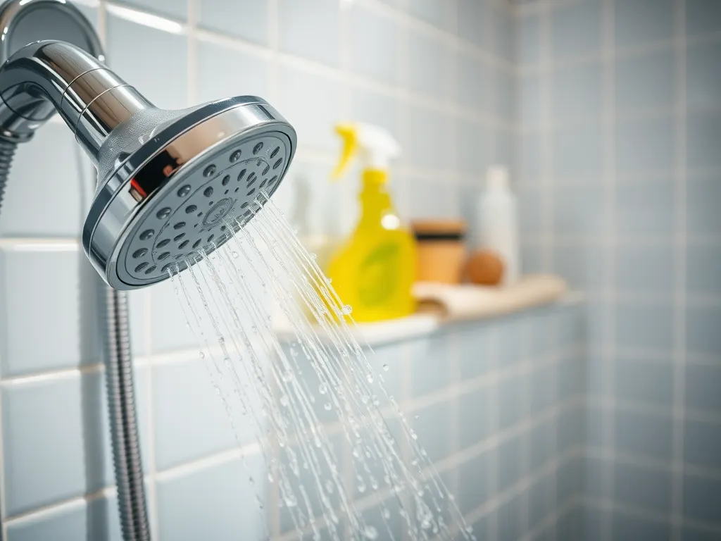 Jak wyczyścić prysznic z kamienia?