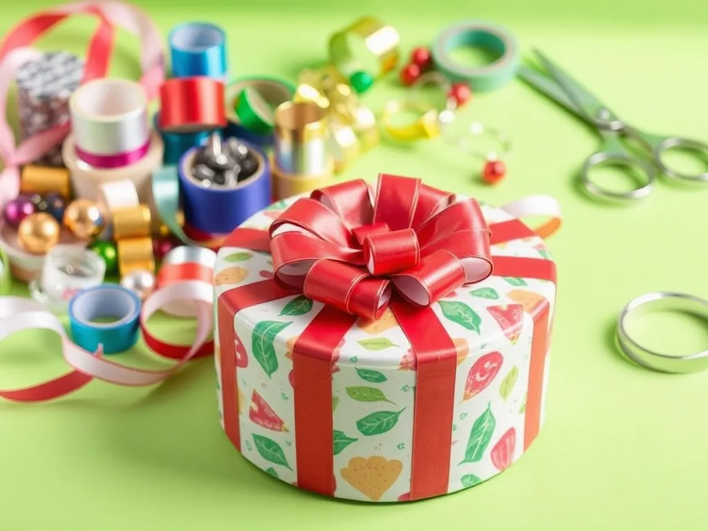 Jak zapakować okrągły prezent?
