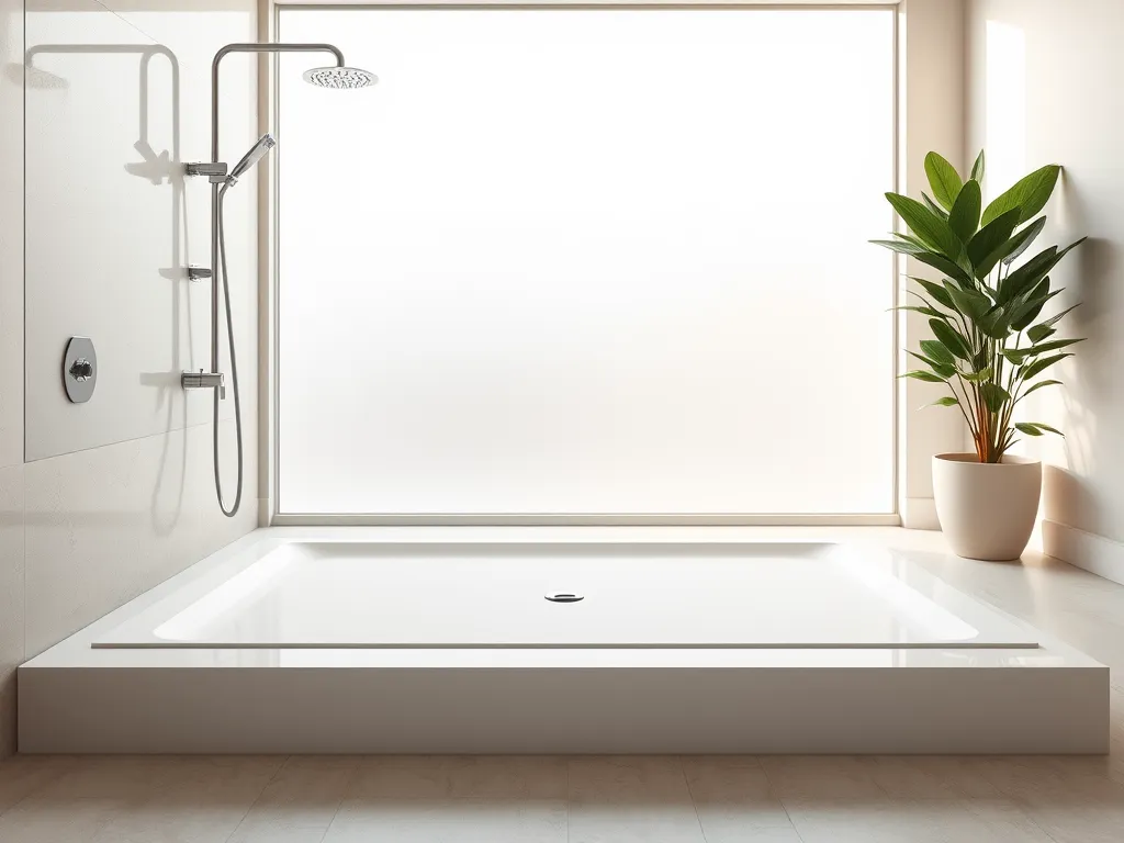 Jaka wysokość podejścia pod prysznic?