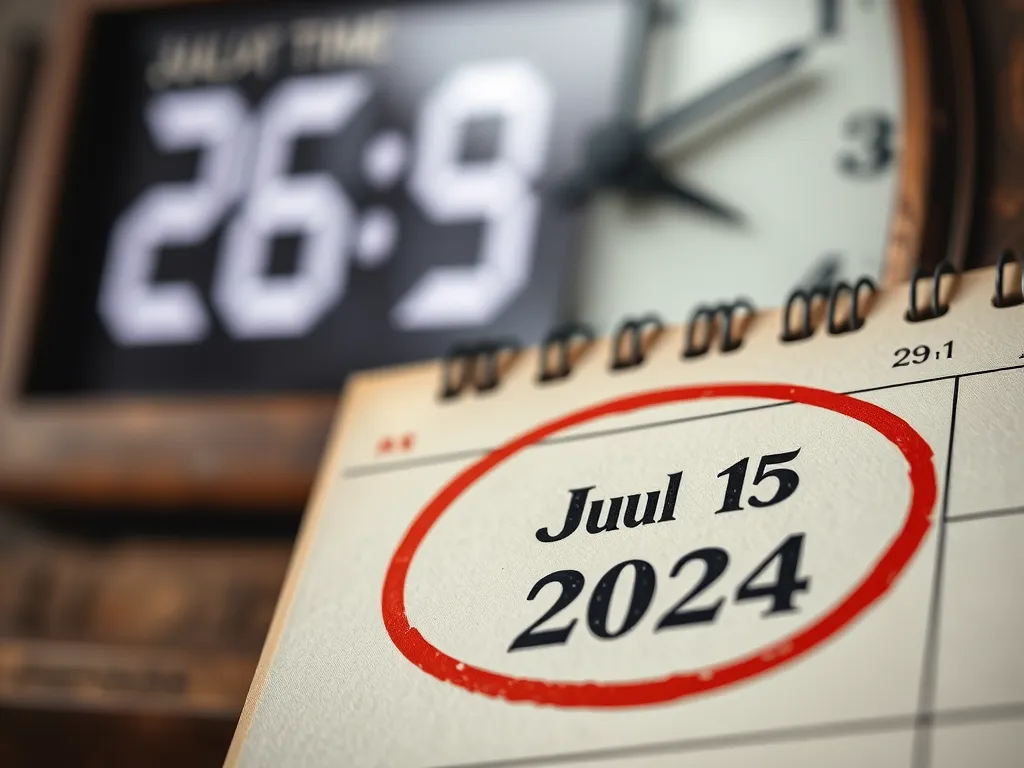 Ile dni minęło od 15 lipca 2024? Sprawdź teraz!