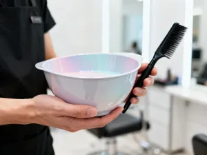 Pracownik budowlany wykonuje precyzyjną szczelinę dylatacyjną między dwiema sekcjami ściany z czerwonej cegły.